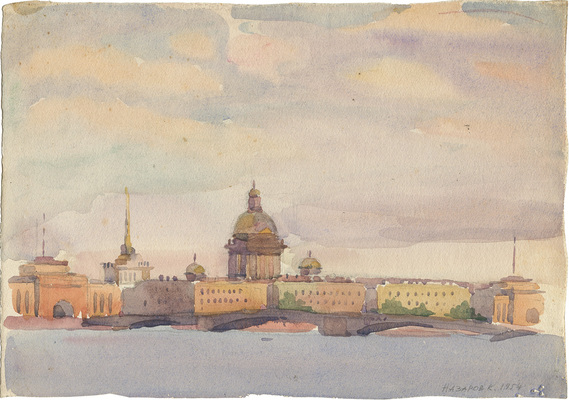 Назаров Константин Борисович. Утро в Ленинграде